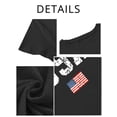 thumbnail image 7 of XCHQRTI USA Flag Shirt Women 4th of July Tee Graphic Short Sleeve Casual Memorial Day T-Shirts, 7 of 7