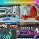 thumbnail image 5 of 3D Printed Dragon Egg, 15 inchs Rainbow Luminous Dragon Toy,Articulated Crystal Dragon,Glow in Dark Fidget.Cool, 5 of 6