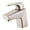 Brushed Nickel, variant on PRICE PFISTER?? ARKITEK LAVATORY FAUCET, 1 HANDLE, 1 HOLE MOUNT, WITH PUSH AND SEAL DRAIN, POLISHED CHROME, 1.2 GPM, LEAD FREE