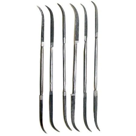 

ToolUSA 6 PIECE SET OF180MM HANDMADE HIGH CARBON STEEL NEEDLE FILES - FR8106