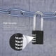thumbnail image 3 of 2 Pack Outdoor Combination Padlock Long Shackle Lock 6.5cm Shackle Waterproof 4 Digit Resettable Combination Lock New Arrival, 3 of 5
