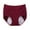 Wine., variant on Agkizg Plus Size Womens Panties,Breathable Underwear for Women's Large Solid Color Leak Proof Menstrual Underwear