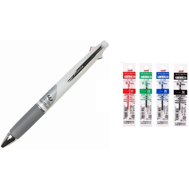 Set de bolígrafos múltiples y lápices mecánicos uni Jetstream de 0,7 mm