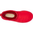 thumbnail image 4 of Ugg Women's Classic Ultra Mini in Ribbon Red, 5 US, 4 of 5
