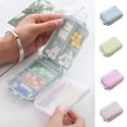 thumbnail image 1 of Organizador portátil de almacenamiento de medicinas y pastillas de viaje con 8 compartimentos B, 1 of 5