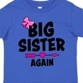 thumbnail image 4 of Inktastic Big Sister Again with Bow and Arrow Girls Toddler T-Shirt, 4 of 5