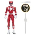 thumbnail image 2 of Power Rangers: Mighty Morphin Red Ranger Toy Action Figure for Boys and Girls Ages 4 5 6 7 8 and Up (6”), 2 of 6