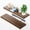 Walnut Color-24 Inch, variant on Acacia 17 Inch Wood Floating Shelves Wall Mounted Rustic Farmhouse Storage