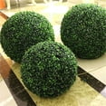 thumbnail image 5 of Bearachild Bola de plástico verde para plantas, decoración para el hogar, decoración para fiesta de boda al aire libre, plantas, Bola de hierba Decoración del hogar Numero 3 Bearachild HA042228-03, 5 of 5