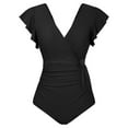 thumbnail image 4 of QHFBli Women One Piece Swimsuits Tummy Control One Piece Swimsuit - Push up Bathing Suit Full Coverage Swimwear, 4 of 8