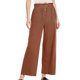 thumbnail image 2 of Pantalones largos para mujer, informales, erógenos, a la moda, de verano, de cintura alta, largos, de algodón y lino, elásticos, sueltos, de pierna ancha, largos Odeerbi ODB-2, 2 of 6