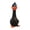 Black, variant on Rubber Chicken Squeaky Dog Toys 1PC for Small, Medium or Large Pet Breeds, Play Fetch, Reduce Separation Anxiety