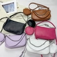 thumbnail image 6 of Women's Small Shoulder Handbag with Chain and Removable Coin Pouch and Crossbody Strap, 6 of 6