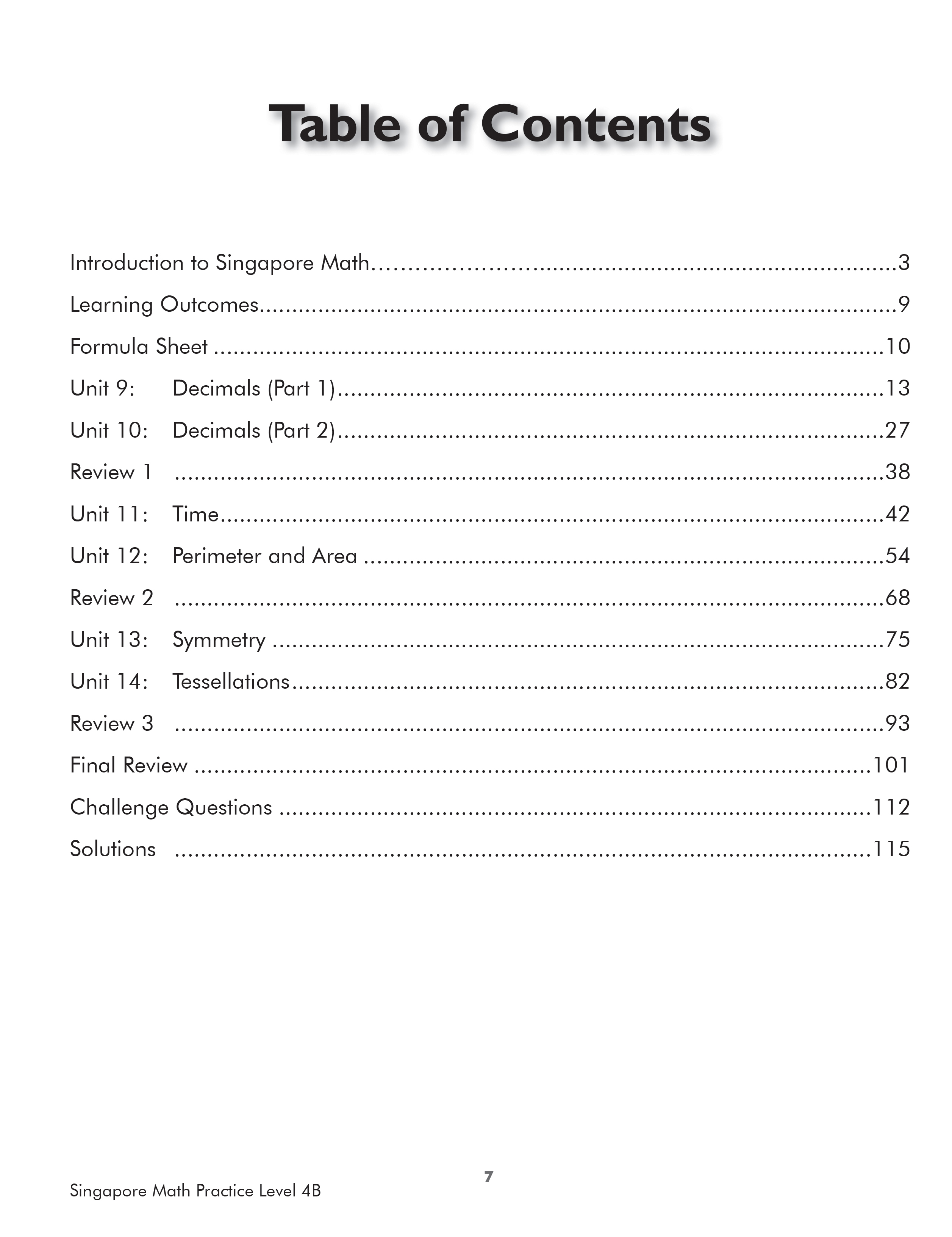Carson Dellosa Singapore Math Level 4B Math Practice Workbook Grade 5 (128 pages) - image 4 of 5