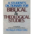 thumbnail image 1 of A Student's Dictionary For Biblical And Theological Studies, 1 of 2