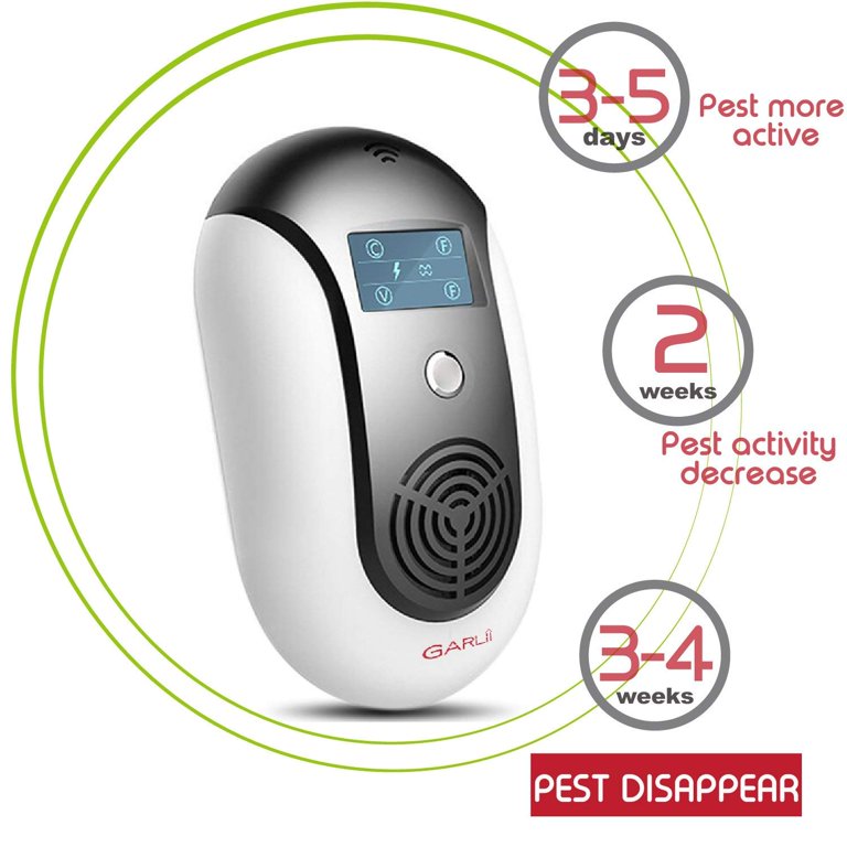 2018 UPGRADED MOST POWERFUL Ultrasonic Pest Repeller WITH LED - Electronic Plug -In Pest Control Ultrasonic - Best Repellent for Cockroach, Rodents, ...