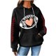 thumbnail image 4 of Camisas de Manga Larga Casual de las Mujeres Impresión No Estructurada Bolsillo Sudadera con Capucha para la Moda de Verano de Primavera, 4 of 5