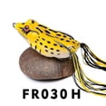 thumbnail image 1 of CHAO 1 pieza 5 g 8,5 g 13 g 17,5 g señuelo de rana cebo de tubo blando señuelo de pesca de plástico con anzuelos de pesca de superficie rana raya ojos 3d artificiales XiXi 8.5g8, 1 of 5