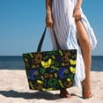 thumbnail image 6 of Xecao Game Play for versatile beach bag for women includes zipper pockets and waterproof material, ideal for vacations and adventures., 6 of 7