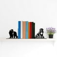 thumbnail image 4 of Handmadetneonsign Newfoundland Dog Metal Bookends, Newfoundland Name Bookend, Table Bookshelf Decor 042820, 4 of 4
