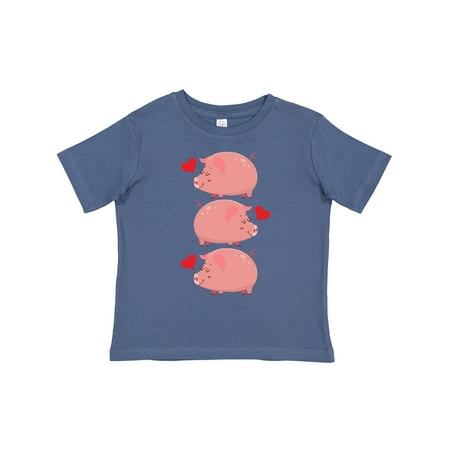 

Inktastic Pig Lover Cute Farm Animals Gift Toddler Boy or Toddler Girl T-Shirt