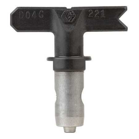 GRACO 221413 Airless Tip,Sz 0.013 In,Pattern 8 In