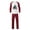 AD-White, variant on QIUOMBBP 2 Piece Christmas Family Matching Pajamas Sets Cute Xmas Graphic Long Sleeve Shirts Plaid Sleep Bottoms Holiday Outfits Gray