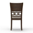 thumbnail image 5 of New Classic Furniture Gia Solid Wood Dining Chair in Cherry Brown (Set of 2), 5 of 7