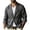 Dark Gray, variant on Linen Blazer Men Casual Lightweight 2 Button Sport Coat Summer Wedding Beach Groom Prom Tuxedo Suit Jackets