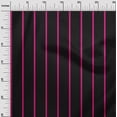 thumbnail image 2 of oneOone Cotton Cambric Black Fabric Pin Stripe Diy Clothing Quilting Fabric Print Fabric By Yard 56 Inch Wide, 2 of 4