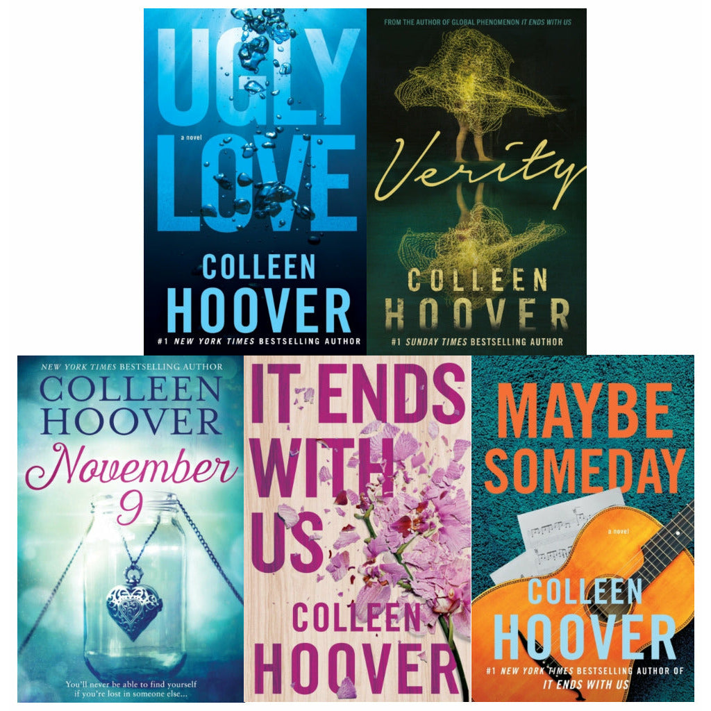 Colleen Hoover Collection 5 Books Set (Verity, November 9, Maybe ...