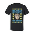 thumbnail image 2 of Wild Bobby, Have a Pretty Pretty Pretty Good Hanukkah Curb Larry, Hanukkah, Men Graphic Tee, Black, Small, 2 of 4