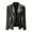 Black, variant on Women's LeatherJacket Cool Faux Leather Jacket Long Sleeve Zipper Fitted Coat Fall Short Jacket Black XXL