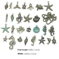thumbnail image 3 of 56 piezas de dijes de joyería vintage, dijes de bricolaje, fabricación de joyas, collares, pulseras, dijes, 3 of 6