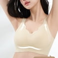 thumbnail image 5 of Yutgune Bras for Women Wireless Seamless Tshirt Bras for Women Soft Scalloped Everyday Bralette, 5 of 5