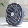 thumbnail image 3 of Desktop Fan USB Rechargeable Portable Personal Desk Fan Electric Fan for Office, 3 of 10