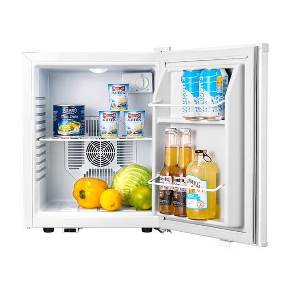Yeego 0.92 Cu.Ft Mini Fridge, Compact Mini Refrigerator Cooler, Single Door Compact Refrigerator for Skin Care, Cosmetics, Beverage, Food,Great for Bedroom, Office, White
