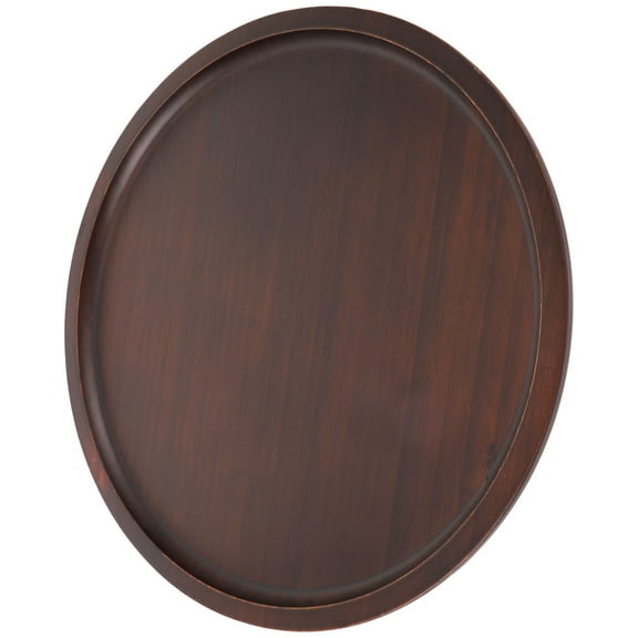 LOLIPPYY Bamboo Decorative Tray Wooden Pallet Large Capacity Easy to Carry Ideal for Parties