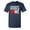 Navy, variant on Dogs Love Me Sarcastic Humor Graphic Novelty Funny Tall T Shirt