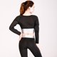 thumbnail image 3 of Pantalones Adelgazantes Para El Sudor De Las Mujeres + Tops Fat Burner Cintura Entrenador Control De Barriga Conjunto De Pérdida De Peso Eigraketly OD015901-05, 3 of 6