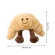 thumbnail image 2 of Croissant Peluche Juguete Pan Peluche Juguete Comida Peluche Almohada Lindo Peluche Peluche, 2 of 13