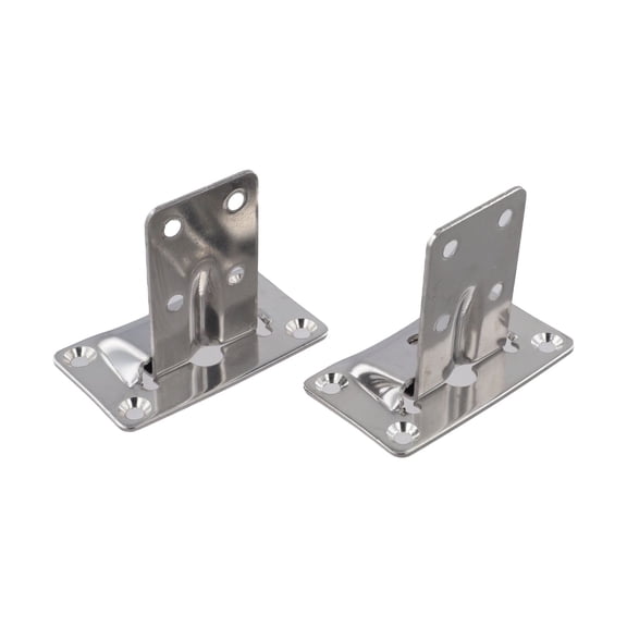 1 Pair Removable Table Bracket, Marine Grade Stainless Steel Table Bracket