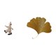 thumbnail image 1 of Figura de de resina, estatua de , escultura, adorno de mesa, escultura de pared de hierro forjado, arte de ginkgo, adecuado para regalar,, 1 of 8