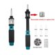 thumbnail image 3 of Professional 6-in-1 Auto-Loading Ratchet Screwdriver with SL3/SL4/SL6 Bits - Heavy Duty Multi-Bit Tool, 3 of 5