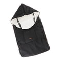 thumbnail image 4 of dormir para bebé suave y cálid de dormir para cochecit de dormir Cojín Gris Negro Sunnimix Envoltura de manta de envoltura infantil, 4 of 8