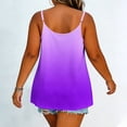 thumbnail image 5 of SwiftWear Women's Plus Size Camisole Spaghetti Strap Tank Top Pleated Loose Scoop Neck Gradient Summer Tunic Top for Casual Daily Wear, 5 of 6