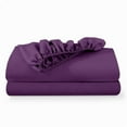 thumbnail image 1 of Bare Home 2-Pack Fitted Sheets - Premium 1800 Collection - Ultra-soft - Deep Pocket - Twin, Plum, 1 of 7