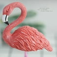 thumbnail image 3 of Worgeous Vivid Pink Flamingo Decoration Resin Figure for Home Office Decor Use 12.5 Inch, 3 of 8