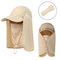 thumbnail image 4 of Coofit Sun Cap Foldable Practical Summer Sun Protection Hat Fishing Hat for Outdoors, 4 of 4