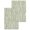 Green, variant on Gray Lines Kitchen Dish Towels for Drying Dishes Set of 2, Vintage Wave Stripes Texture Simple Waffle Weave Microfiber Hand Tea Bathroom Towels Quick Dry & Absorbent Towel 15.7x23.6